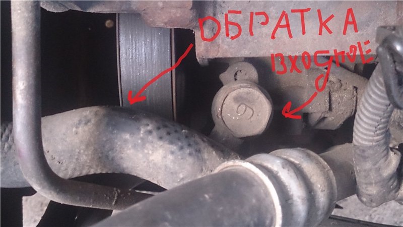 Допоможіть з насосом гур Mitsubishi Galant 8, 2.5, 99год 2