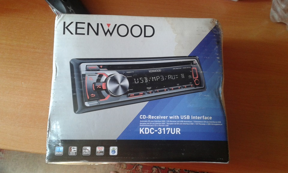 Перше моє втручання або Kenwood KDC-317UR+перехідна рамка 3