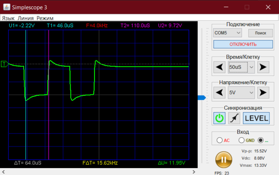 Бортовий комп'ютер Multitronics TC-750 замість БК Спорт 4.2 1