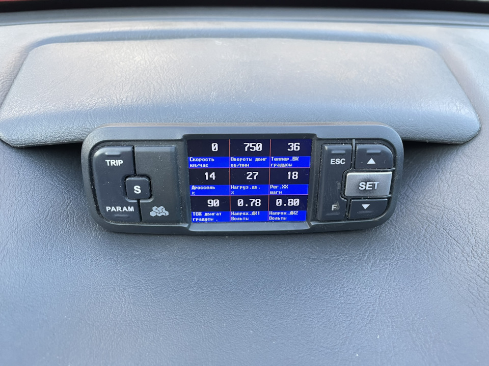 Бортовий комп'ютер Multitronics TC-750 замість БК Спорт 4.2 5