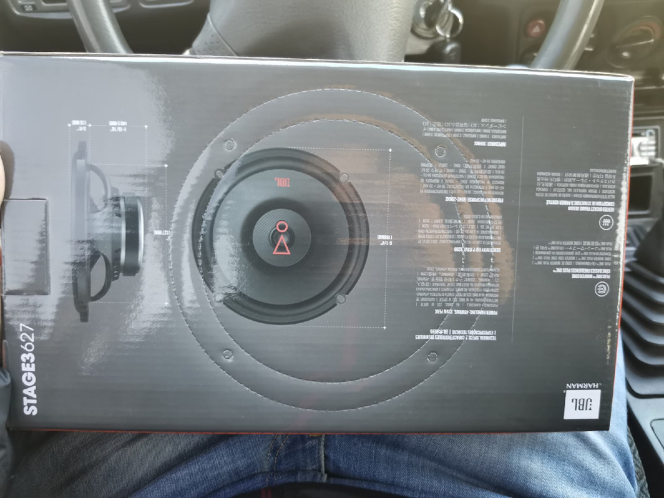 JBL Stage 3 627 у штатне місце замість овалів Pioneer 2