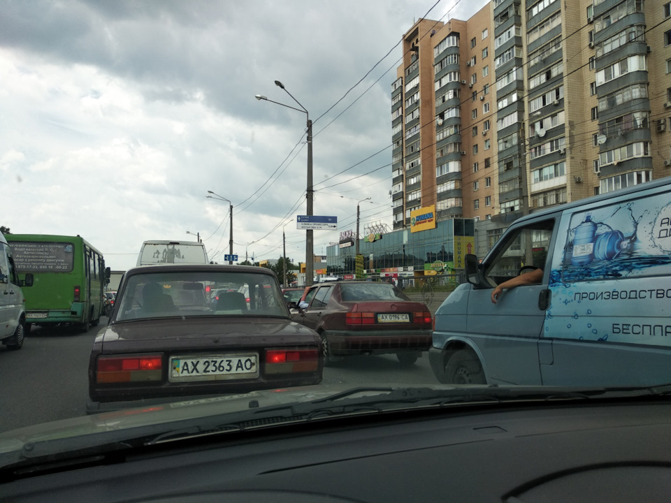 Ось я і в місті чи харківські пробки 3