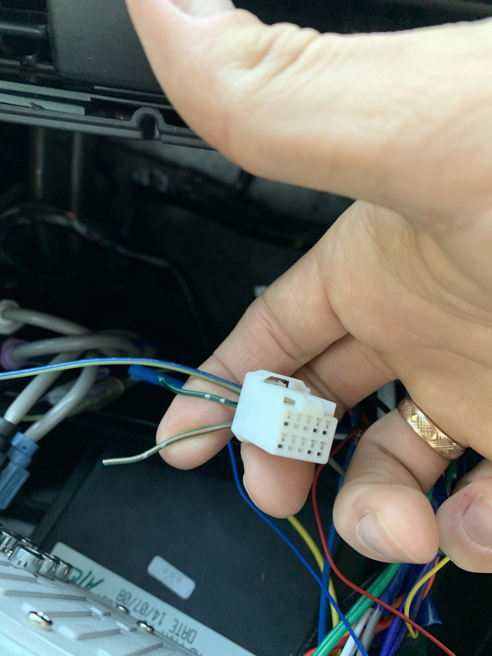 Підключення кнопок керма до 2din Kenwood dmx110bt 3