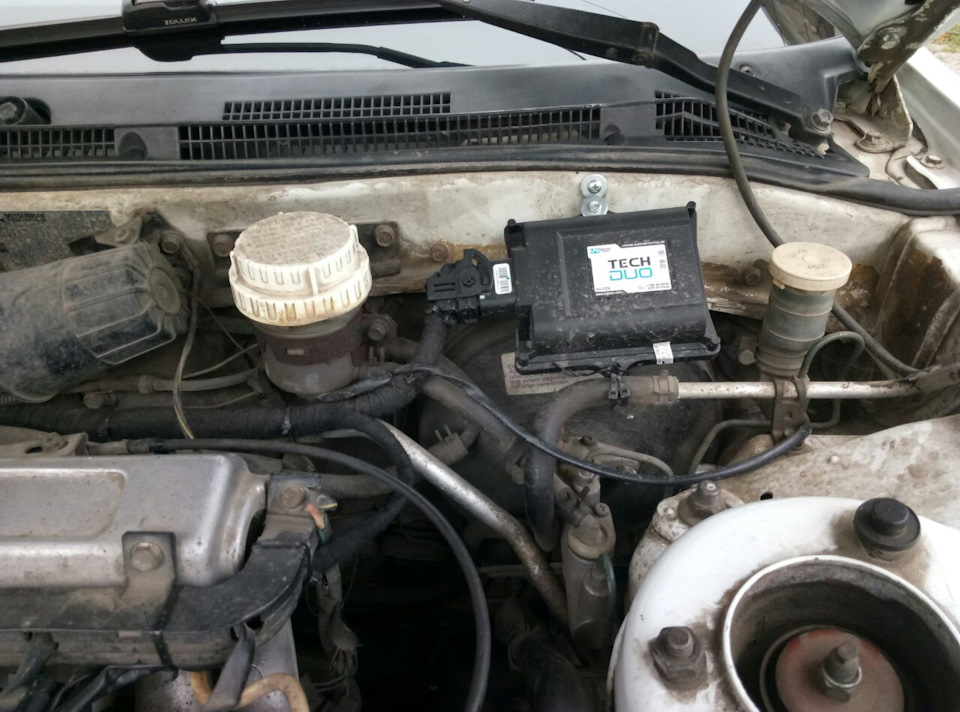 ГБО на 4G93 MPI Galant 7 3