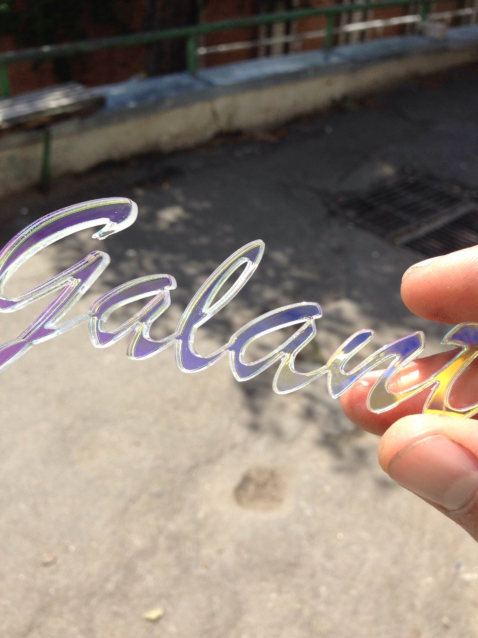 Вінтажна емблема Galant 3