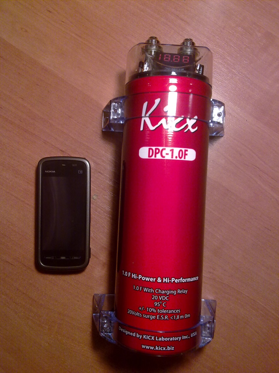 Конденсатор KICX DPC-1.0F 4