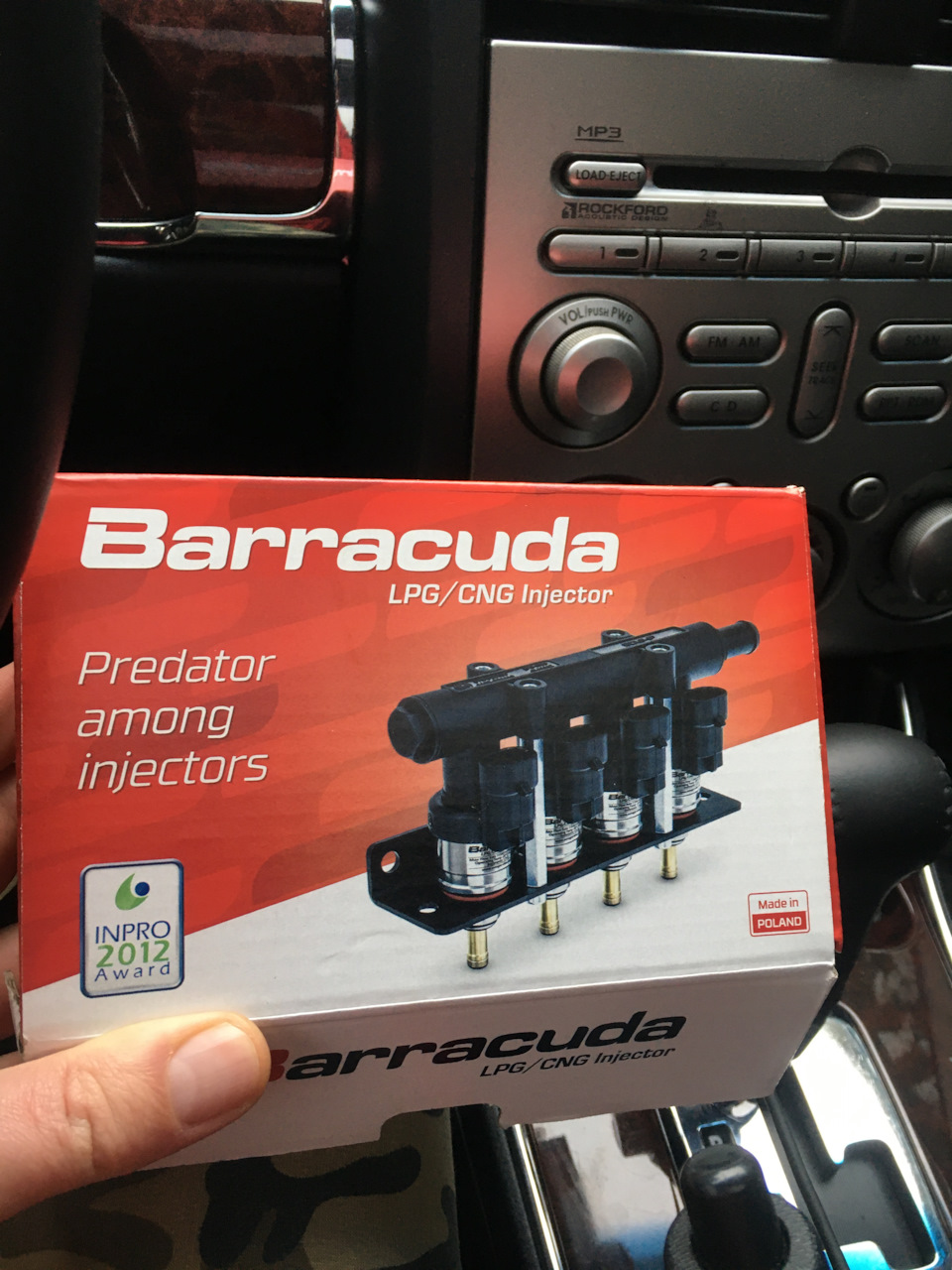 Заміна газових форсунок Barracuda 2