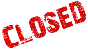 CLOSED… 1