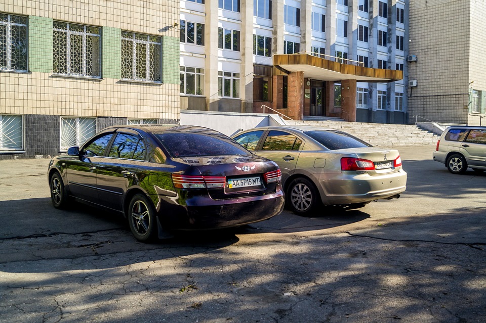 Фотосет: Galant vs Sonata 3