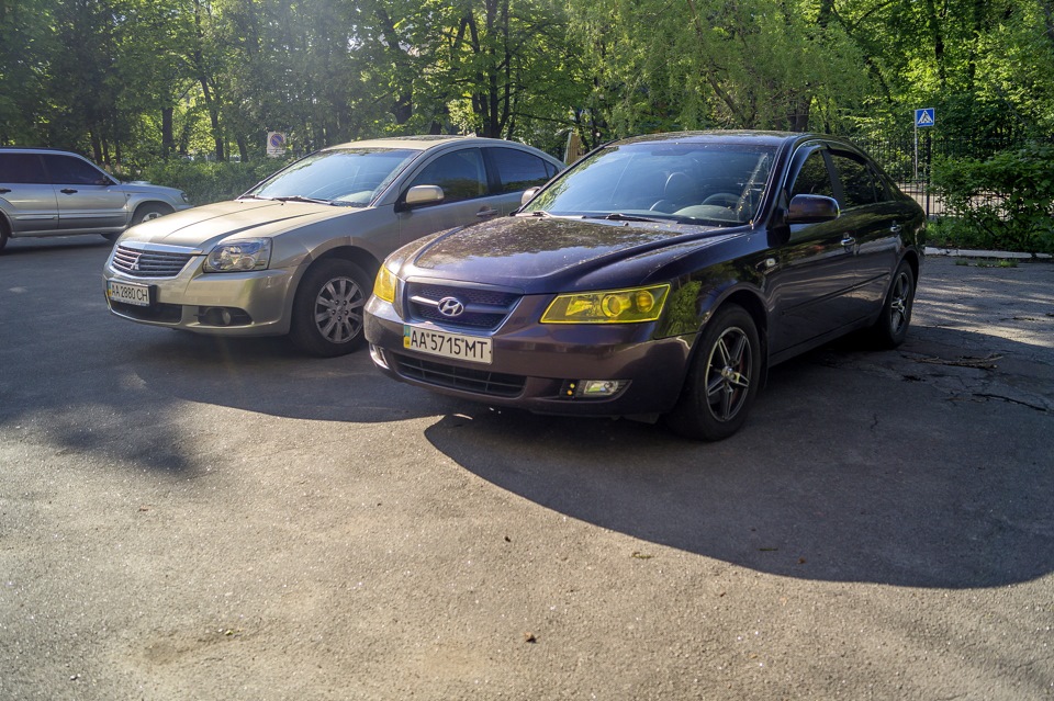 Фотосет: Galant vs Sonata 5