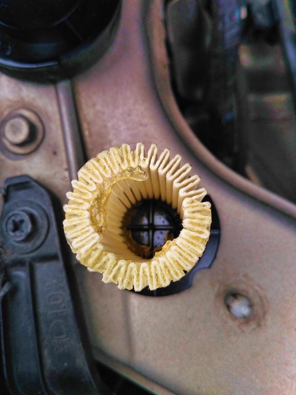 Заміна фільтра парової фази 5