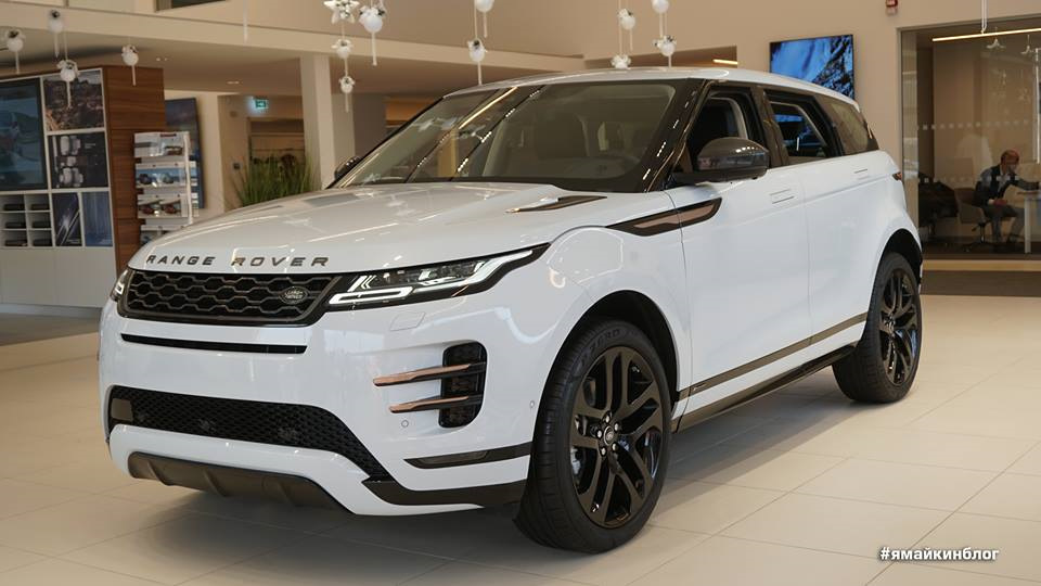 Новий Evoque або чия машина найдешевша на парковці автосалону? 2