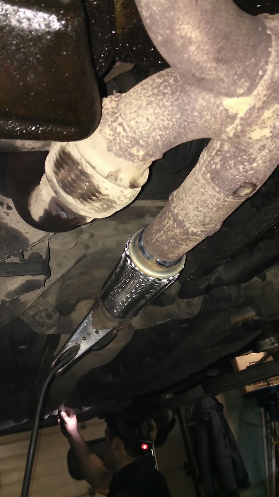 Гофраманія, або, прибираємо турбосвіст вихлопу =) 4