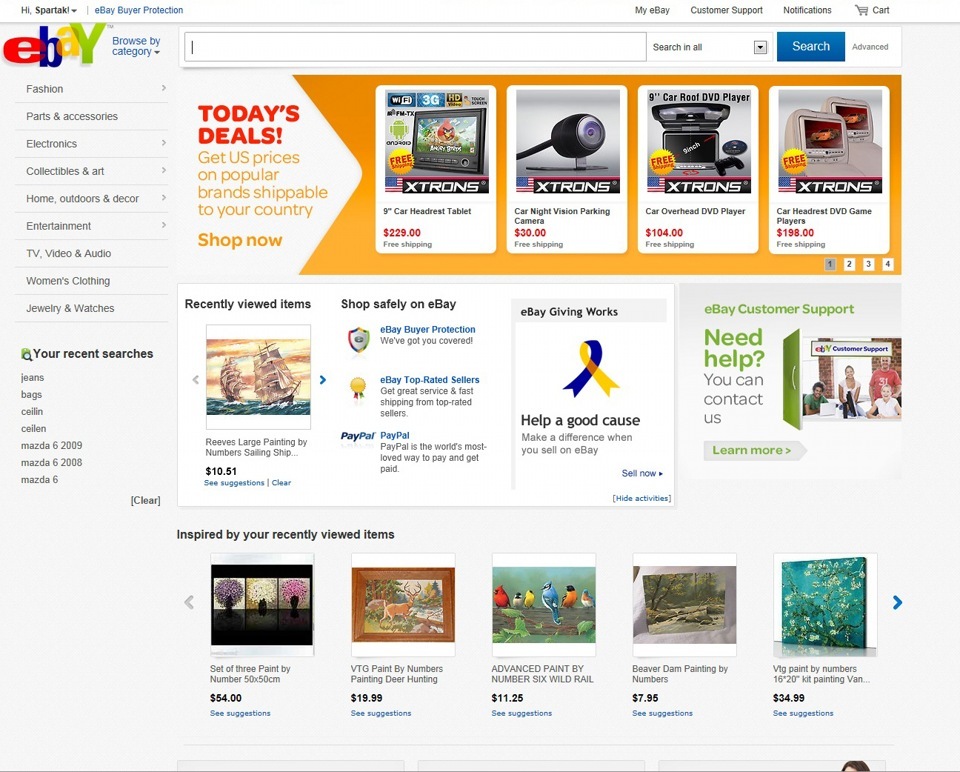 Як замовляти товари на EBAY 1