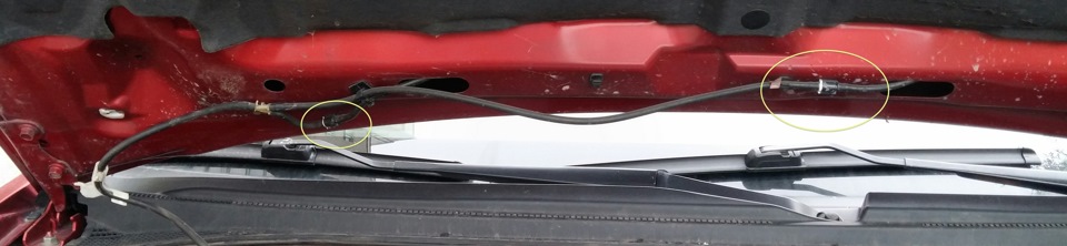 зворотний клапан омивача Toyota 1