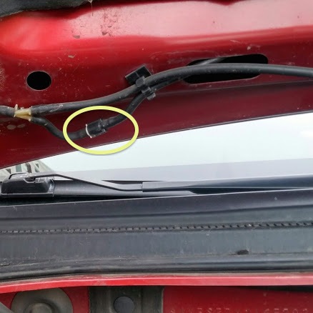 зворотний клапан омивача Toyota 2