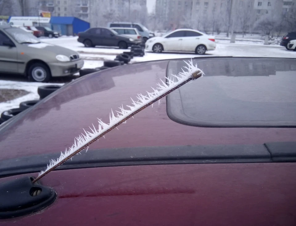 Кристалізація антени.)))))