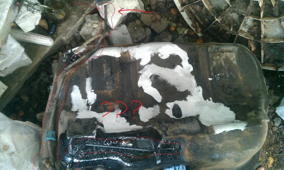 Зняття бака (частина 1) Запитання