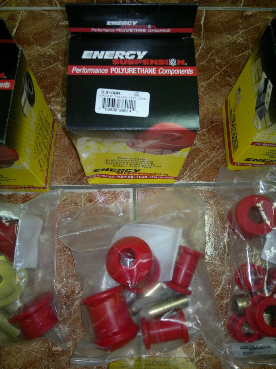 Приїхав комплект поліуретанових сайлентблоків Energy Suspension 5