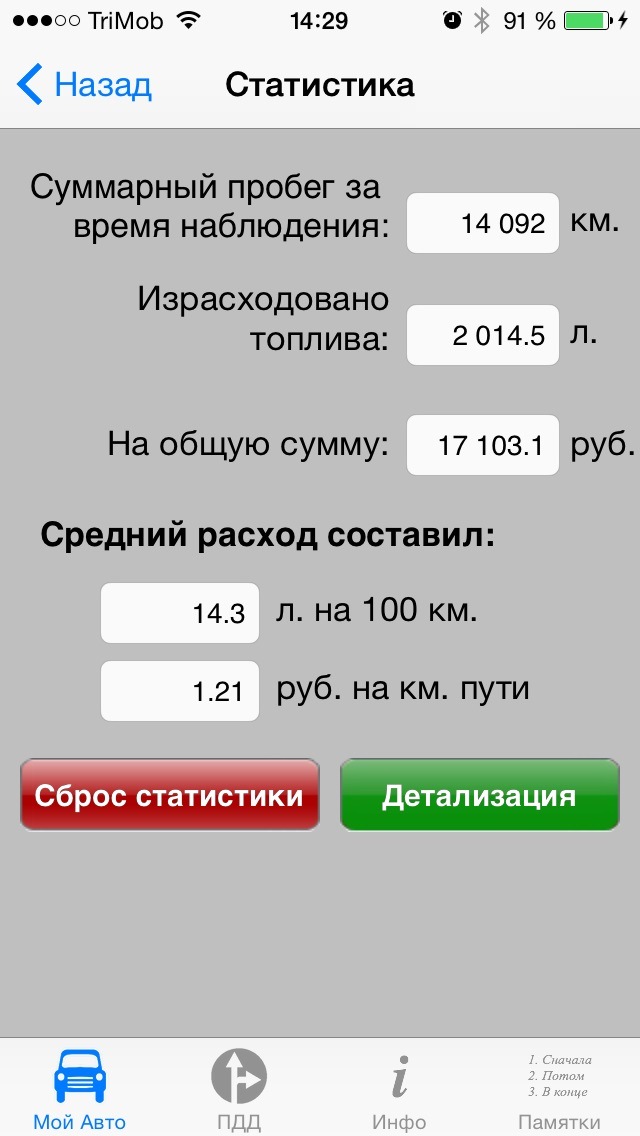 Газ отчет за год 1