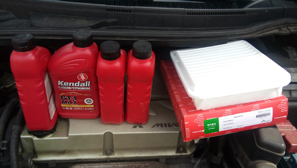 Kendall GT-1 MAX 5W-30 в Грандіс+ ремонт ходовий. 1