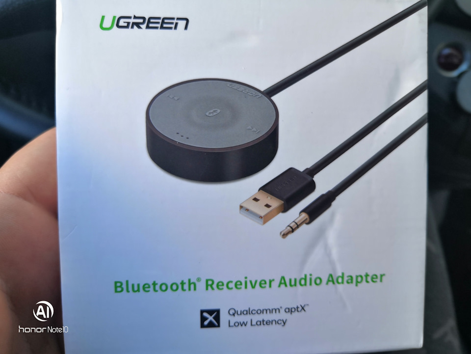 Aux Bluetooth+пульт ugreen 2