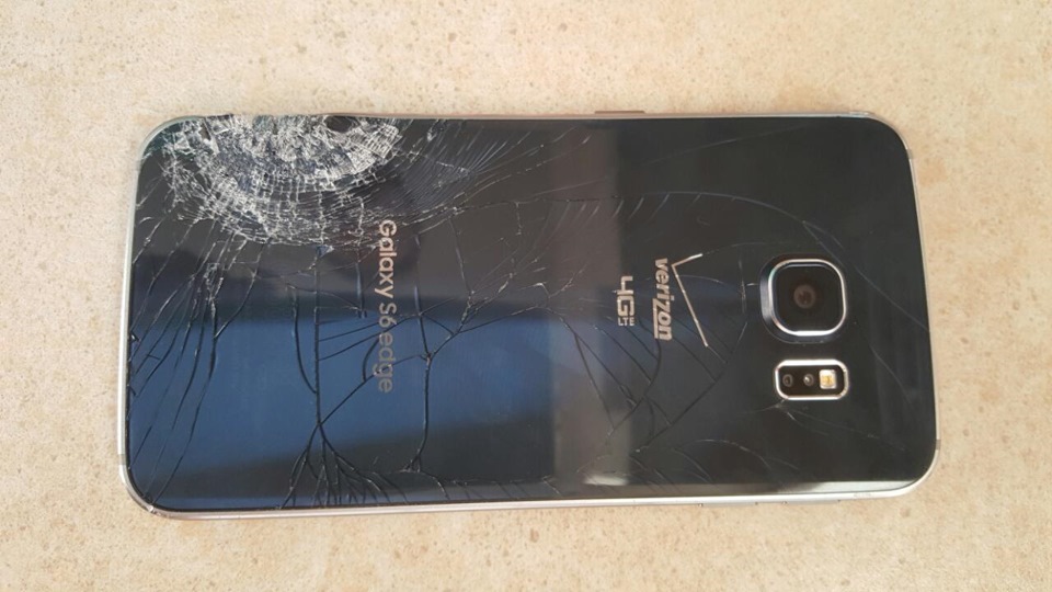 Краш тест Samsung S6 Edge. Покосив зелень$$$$ 3