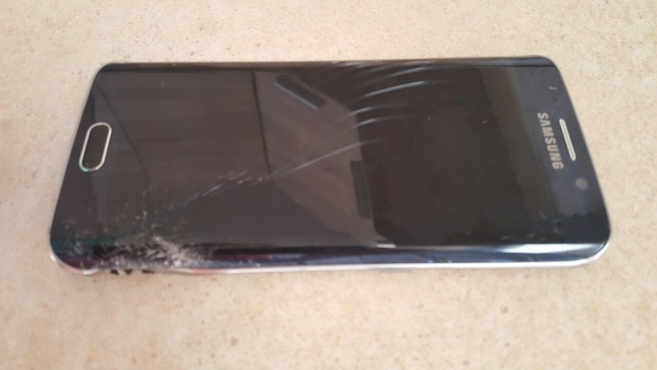 Краш тест Samsung S6 Edge. Покосив зелень$$$$ 4