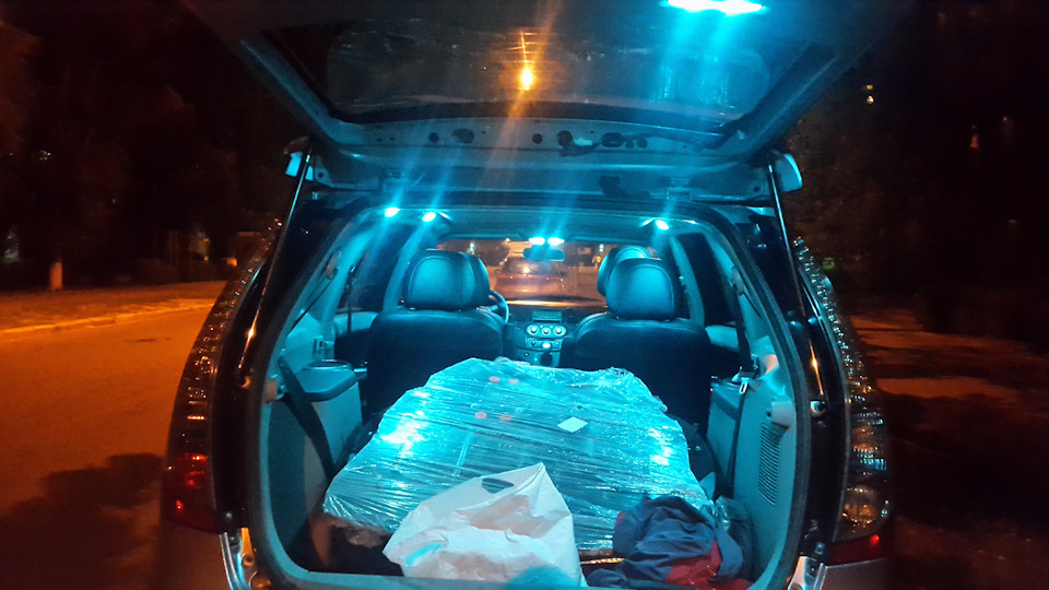 Підсвічування салону частина 1 2
