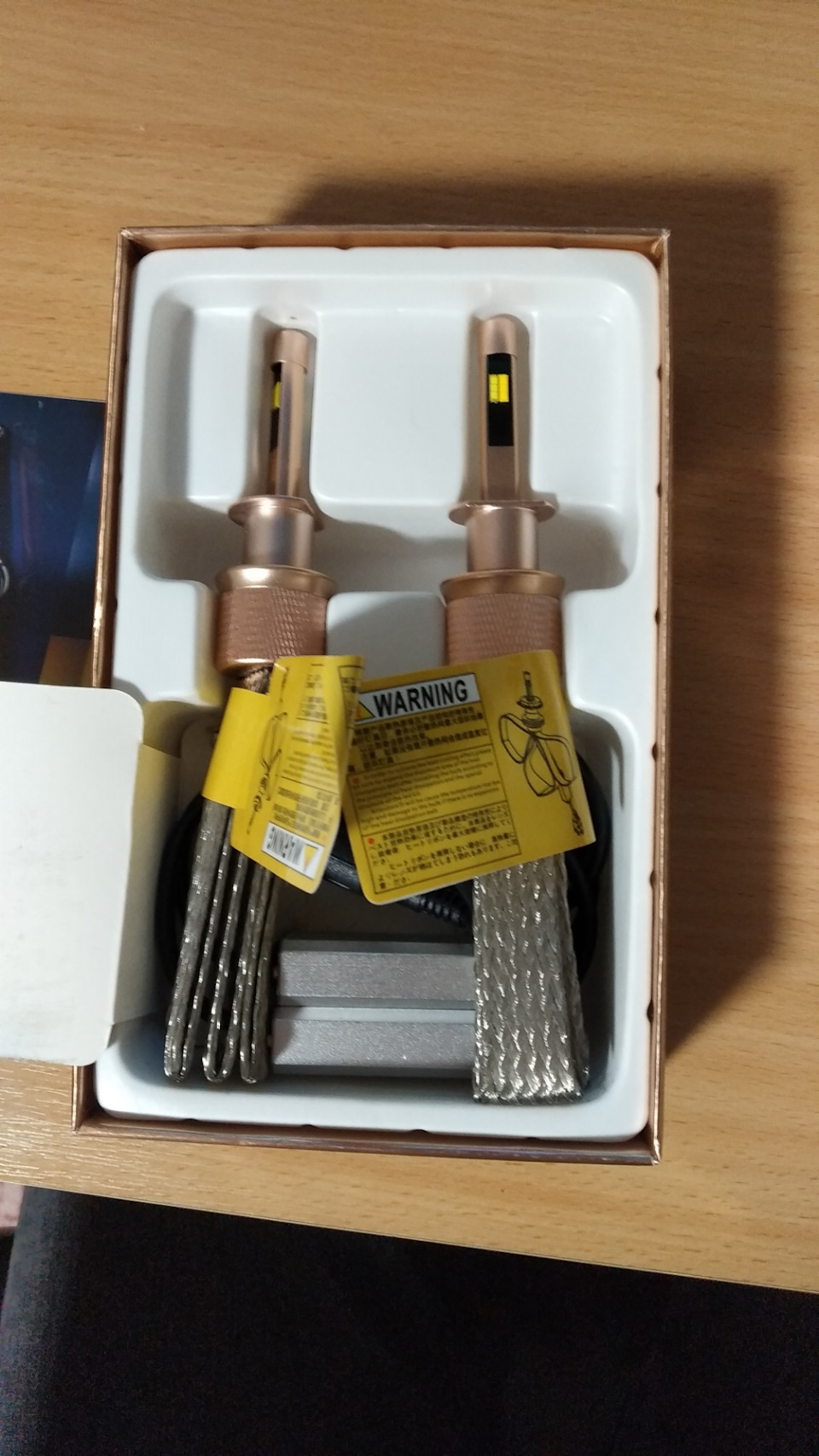 Ксенон в урну, ставимо LED, двоколірний :-) 2