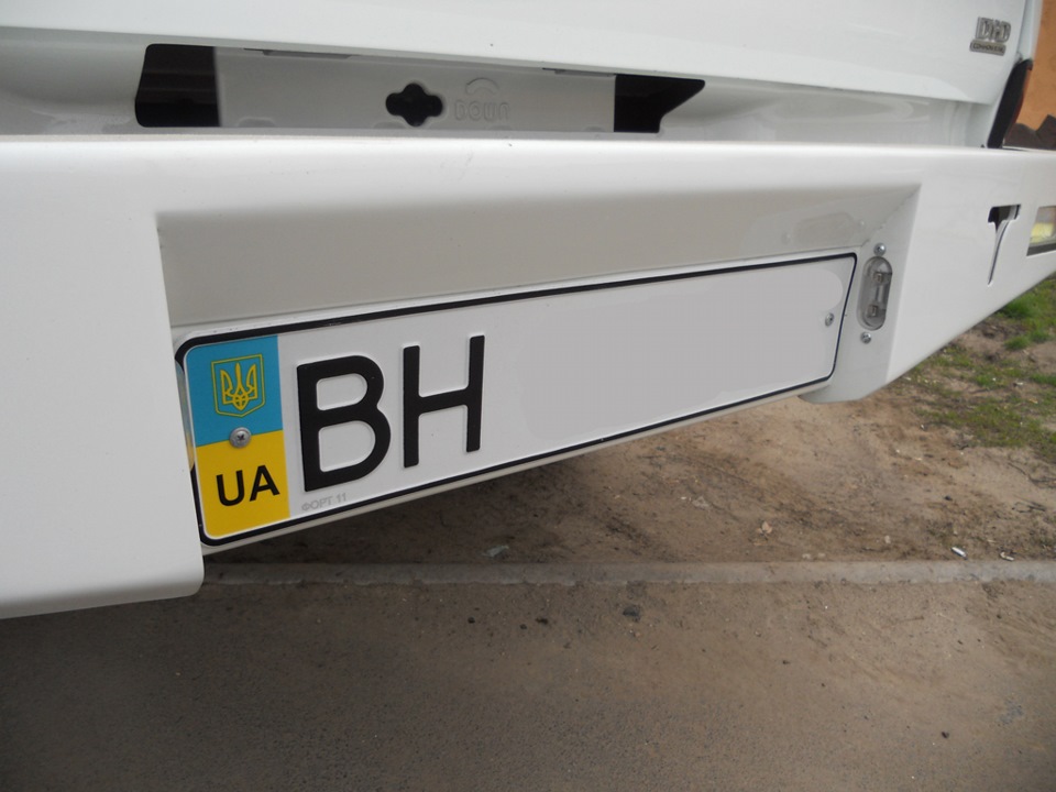 Силовий задній бампер. 5