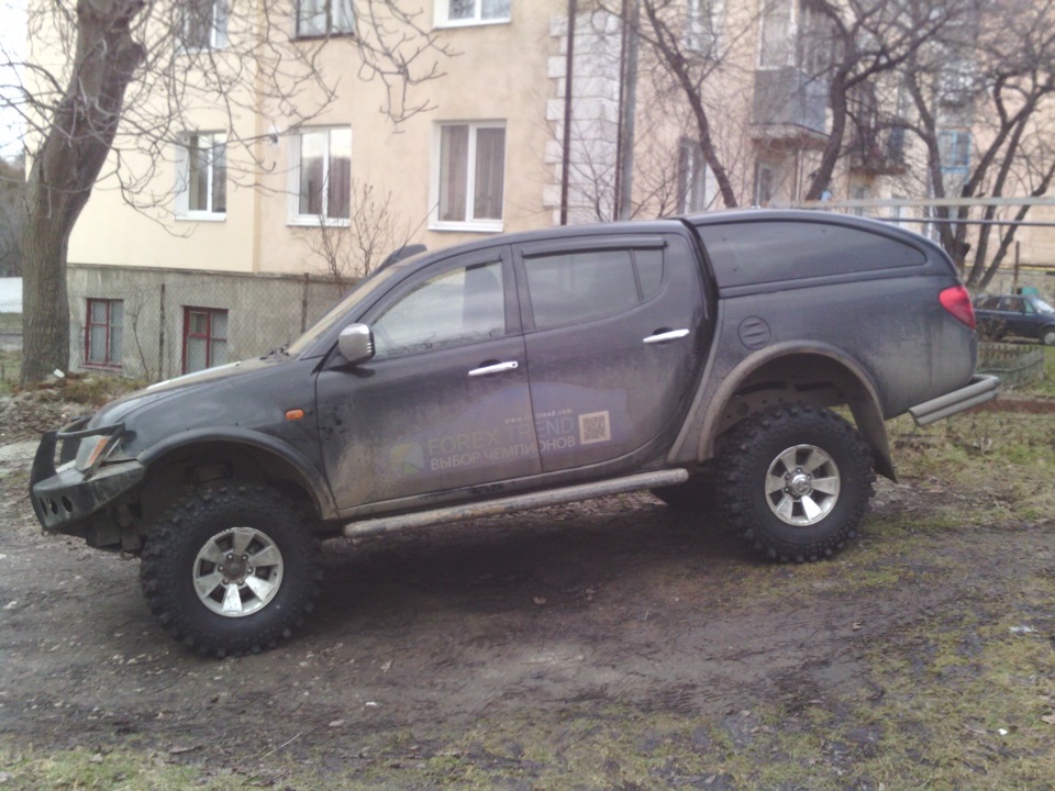 Встановив 35 колеса 4