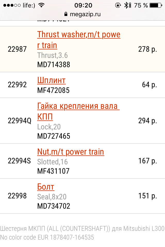 Ремонт КПП mitsubishi l300 2