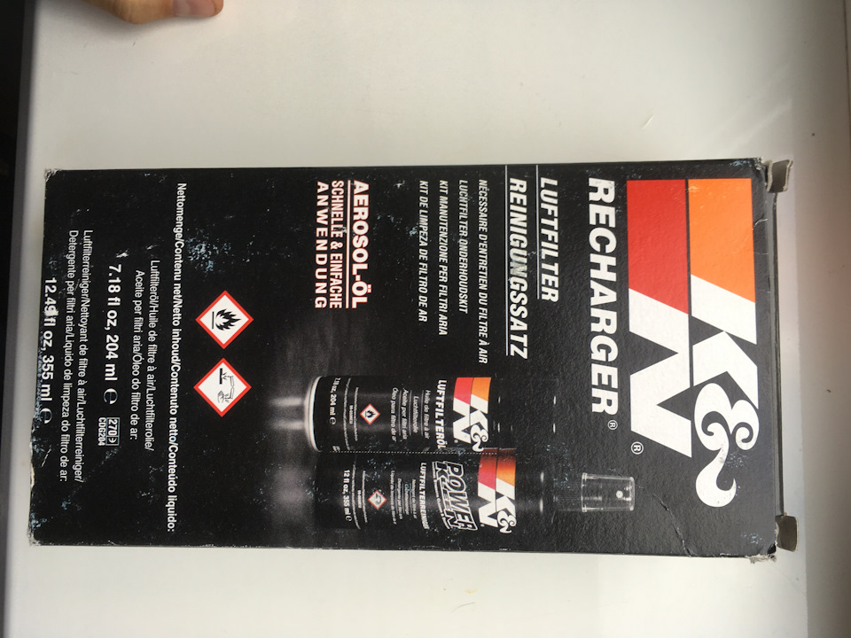 K&N filter cleaner 1