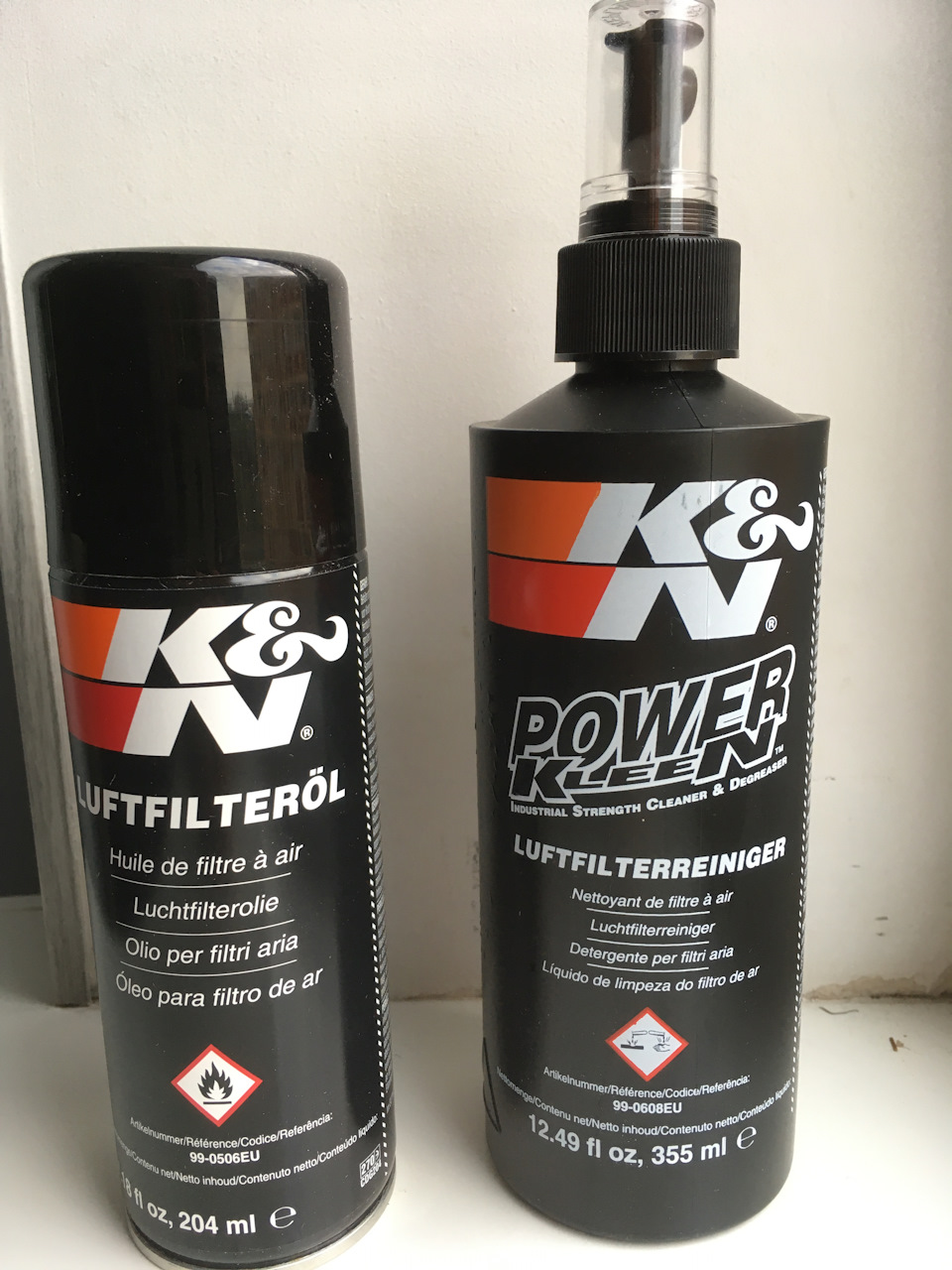 K&N filter cleaner 2
