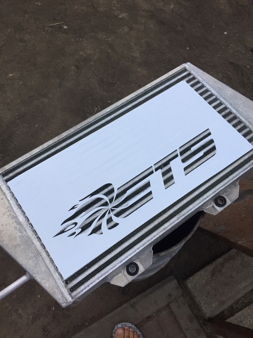 Re-stencil ETS 1