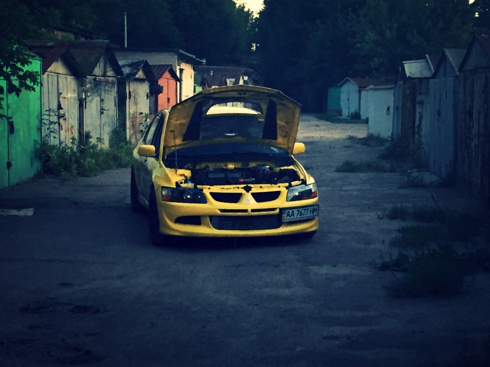 Поїздка до Дніпра, налаштування Evo8 GTX 1