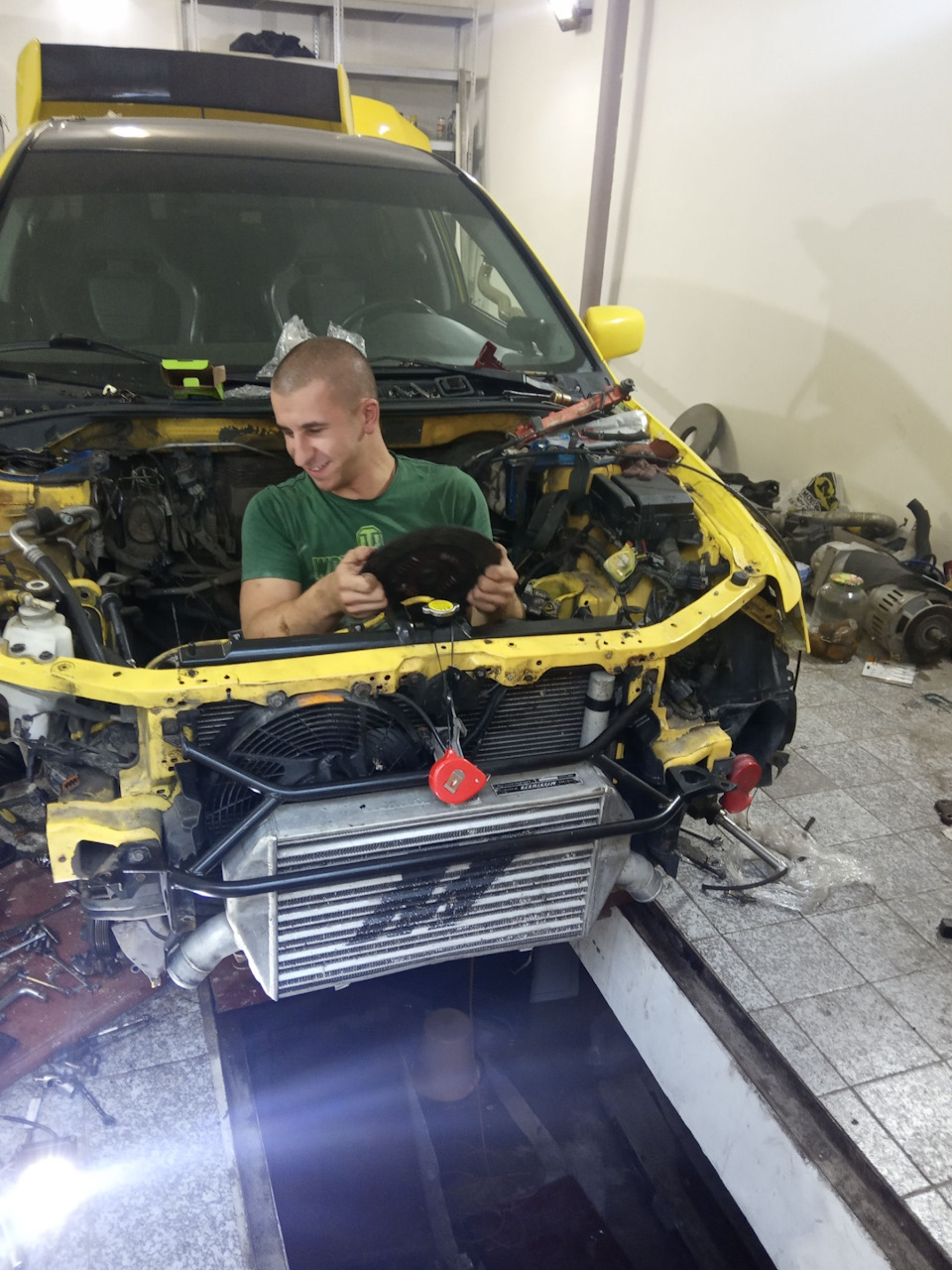 Детонація ворог тюнерів, або заміна коленвала 4G63T. 2