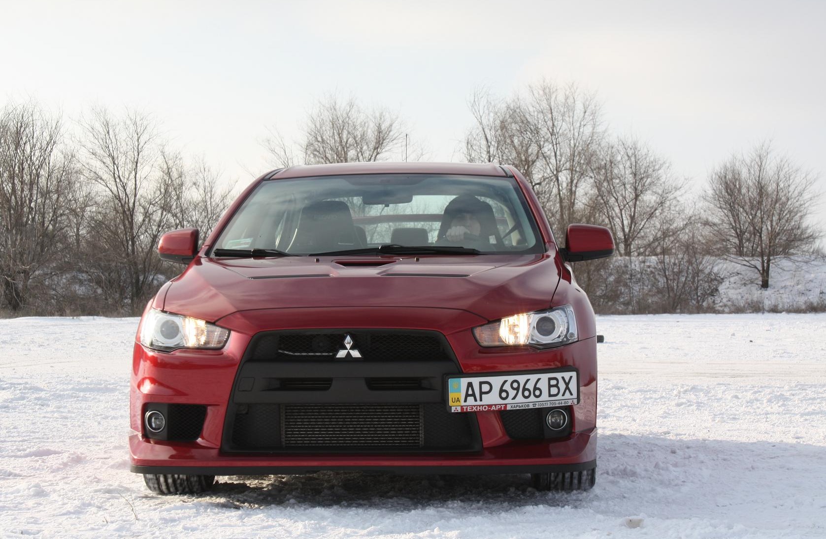 Мої перші зимові покатушки на EVO або Моє перше знайомство з EVO 1