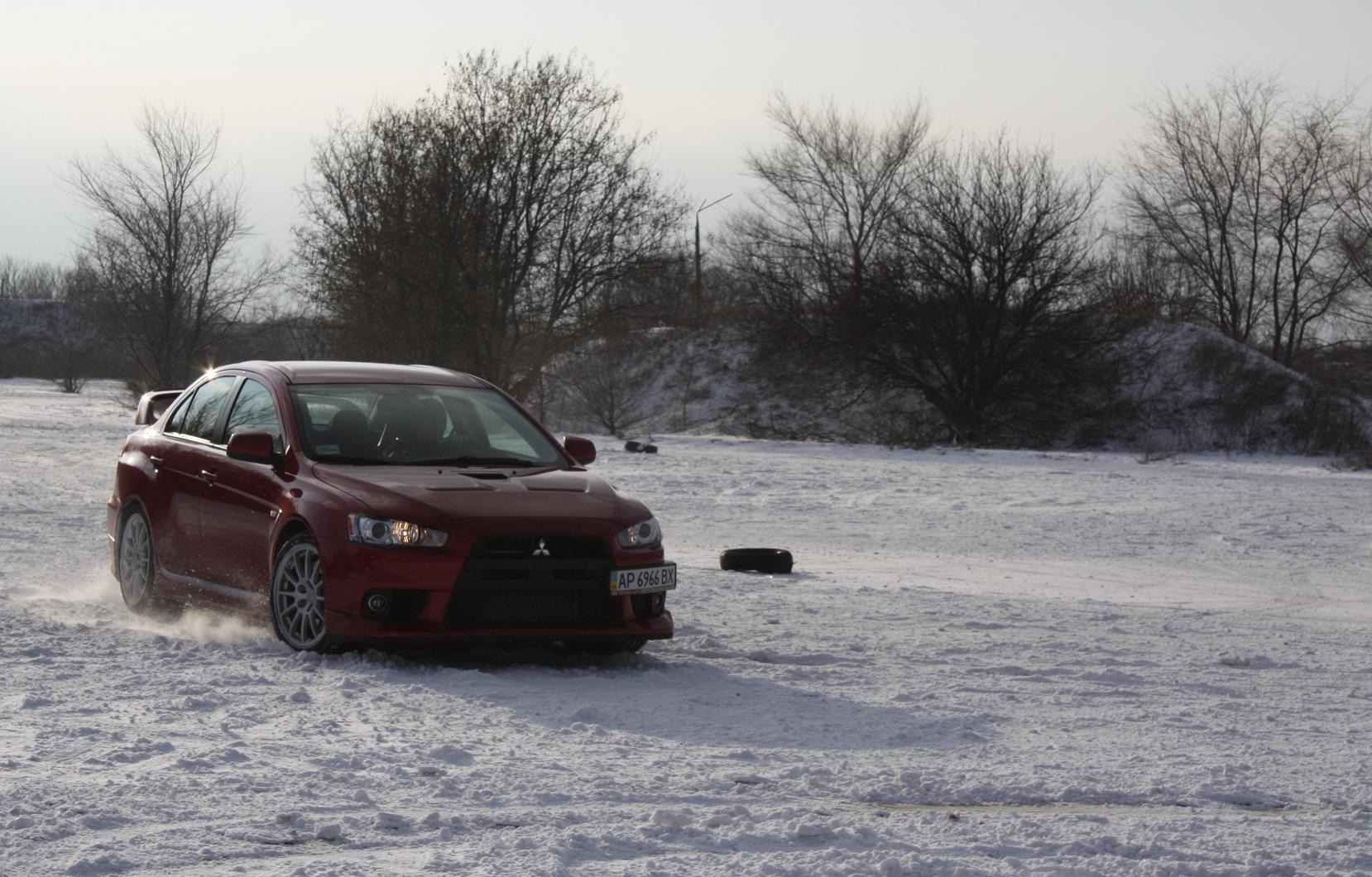 Мої перші зимові покатушки на EVO або Моє перше знайомство з EVO 2