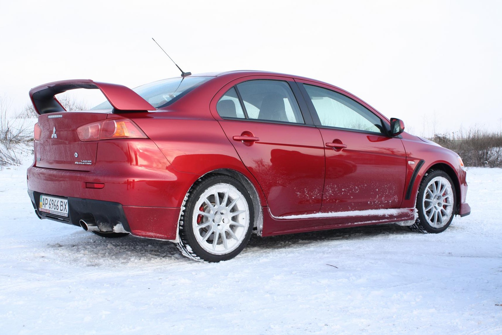Мої перші зимові покатушки на EVO або Моє перше знайомство з EVO 3