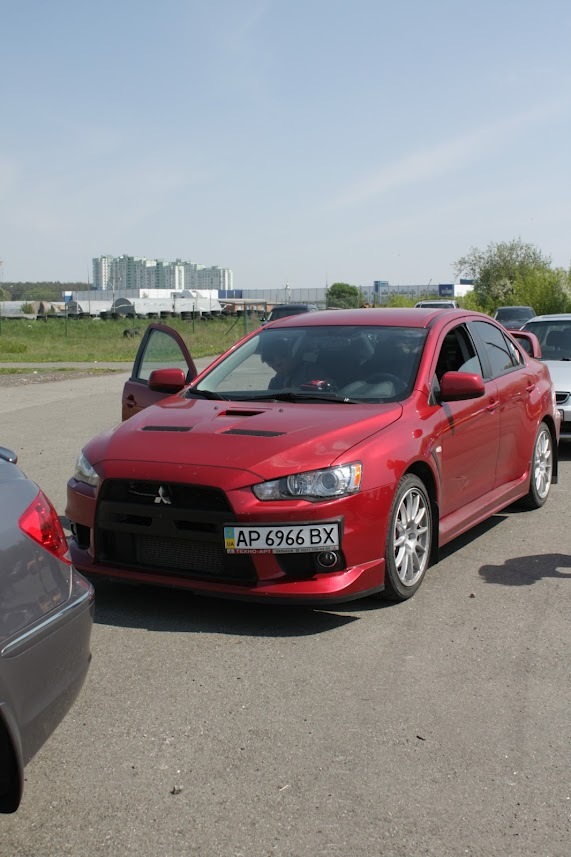 Перші заїзди на треку Чайки 1