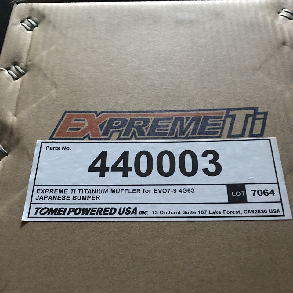 Tomei Expreme Ti 4
