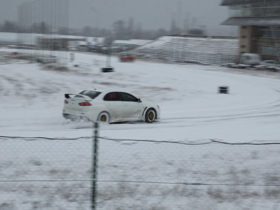 Зимовий трек день 15 01 2012 на картці