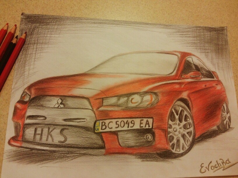 Evo 8 в Evo x) 1