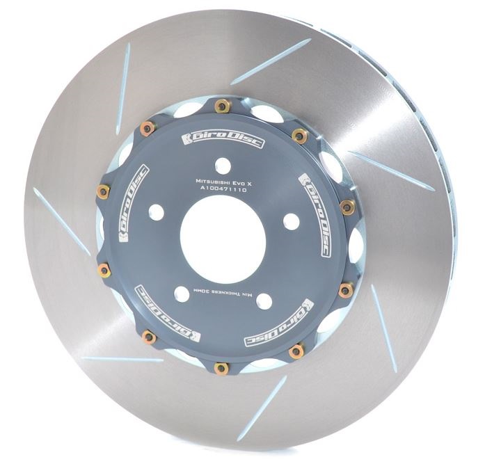 GiroDisc Slotted rotors 2-piece + Ferodo DS-2500 1