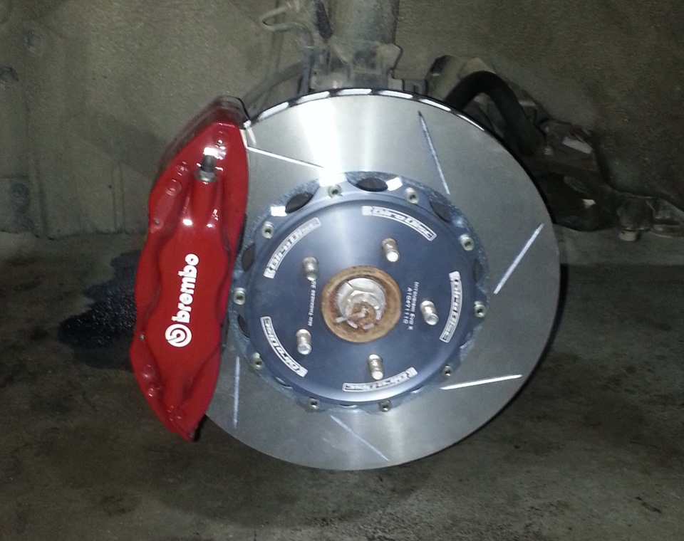 GiroDisc Slotted rotors 2-piece + Ferodo DS-2500 4