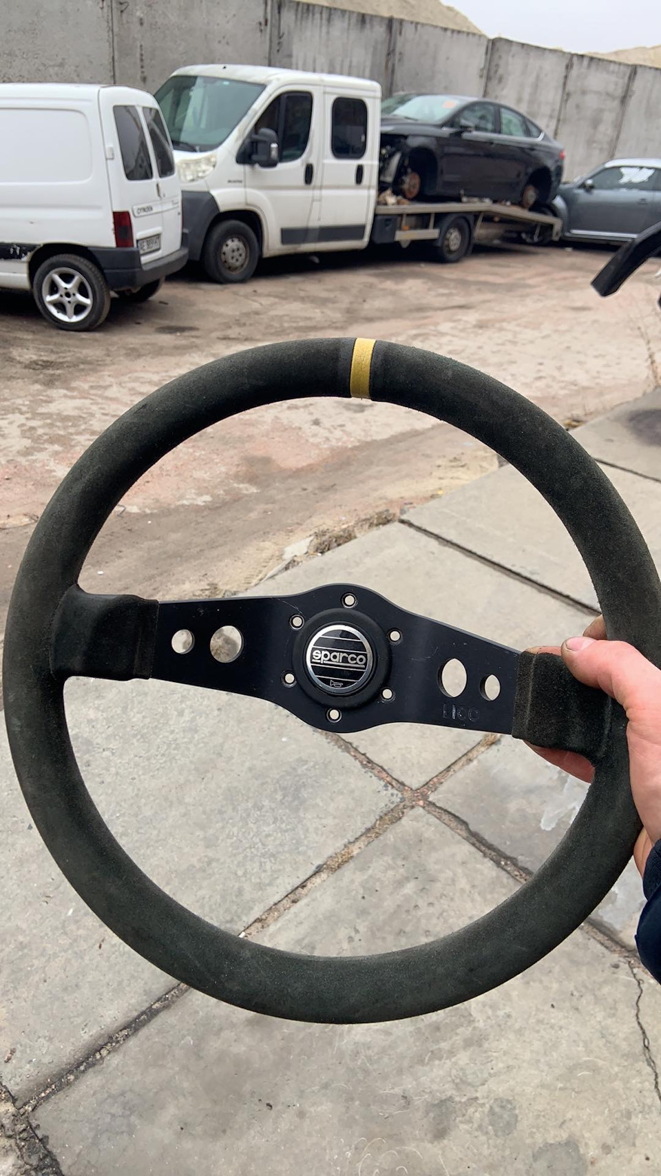 Руль SPARCO двоспицевий 2