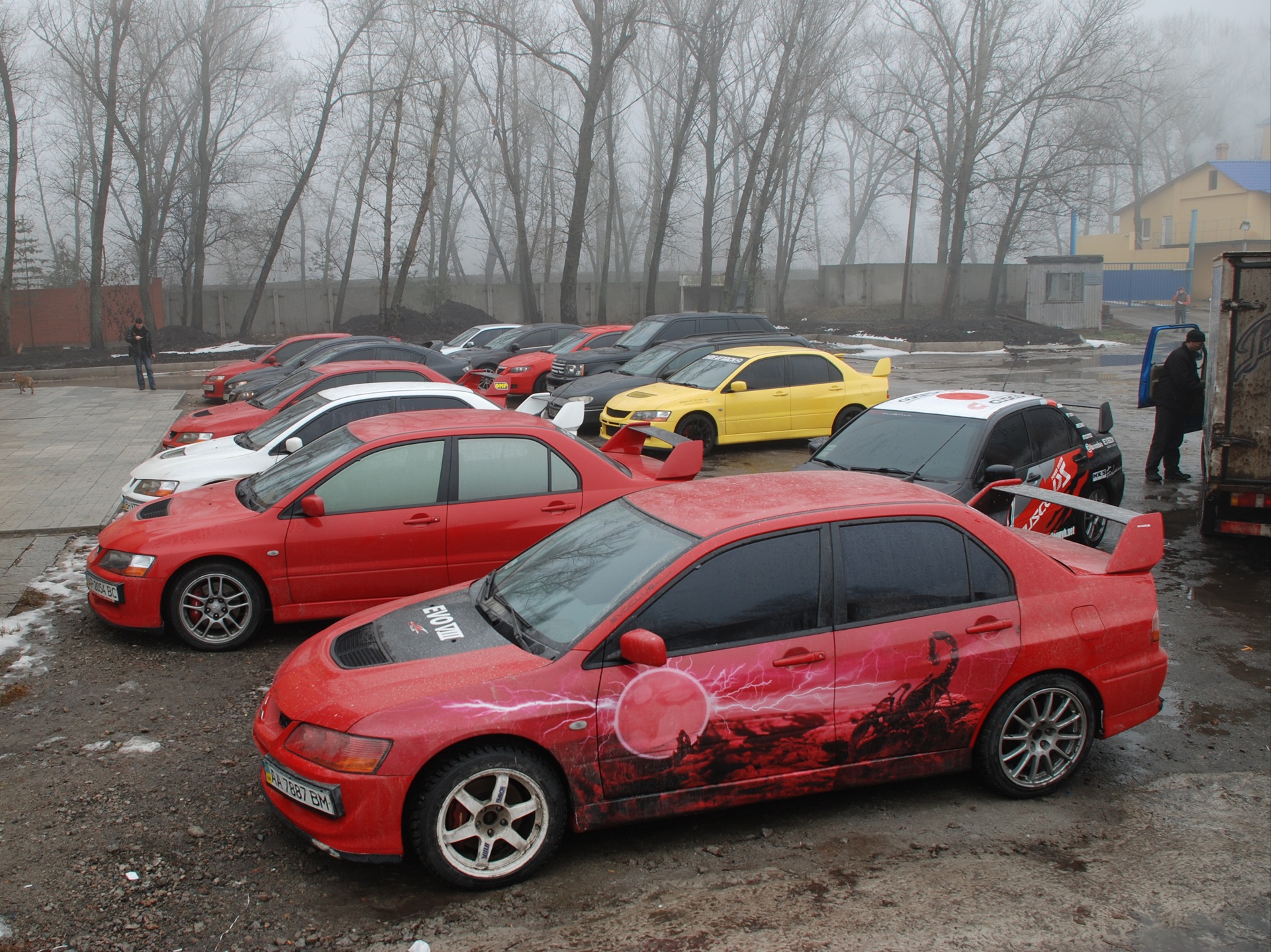 Зліт EVO Club'a в Джинську (Республіка Evolution) Частина перша 2