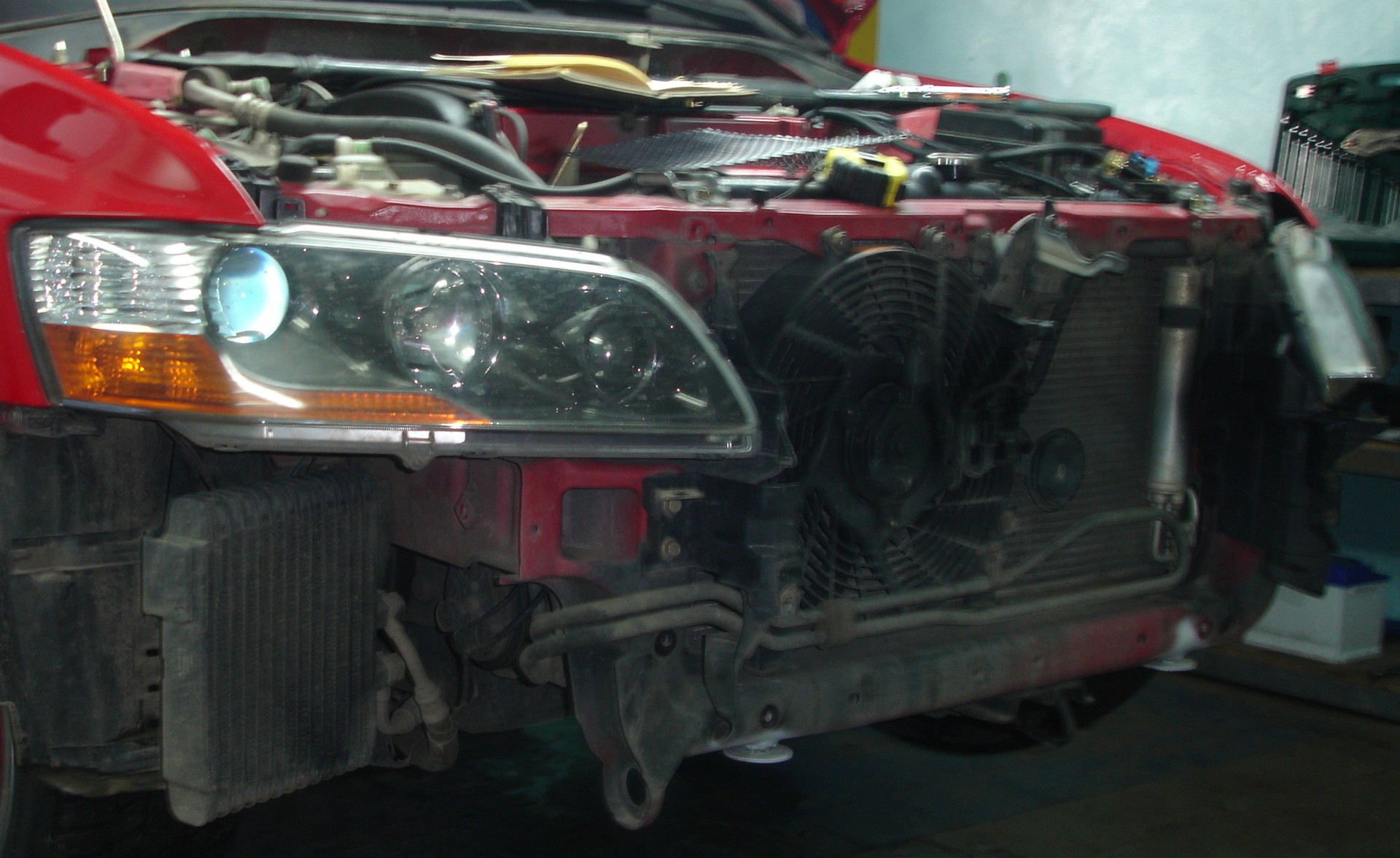 Встановлення Intercooler'a AMS та INJEN пайпінгу. 3